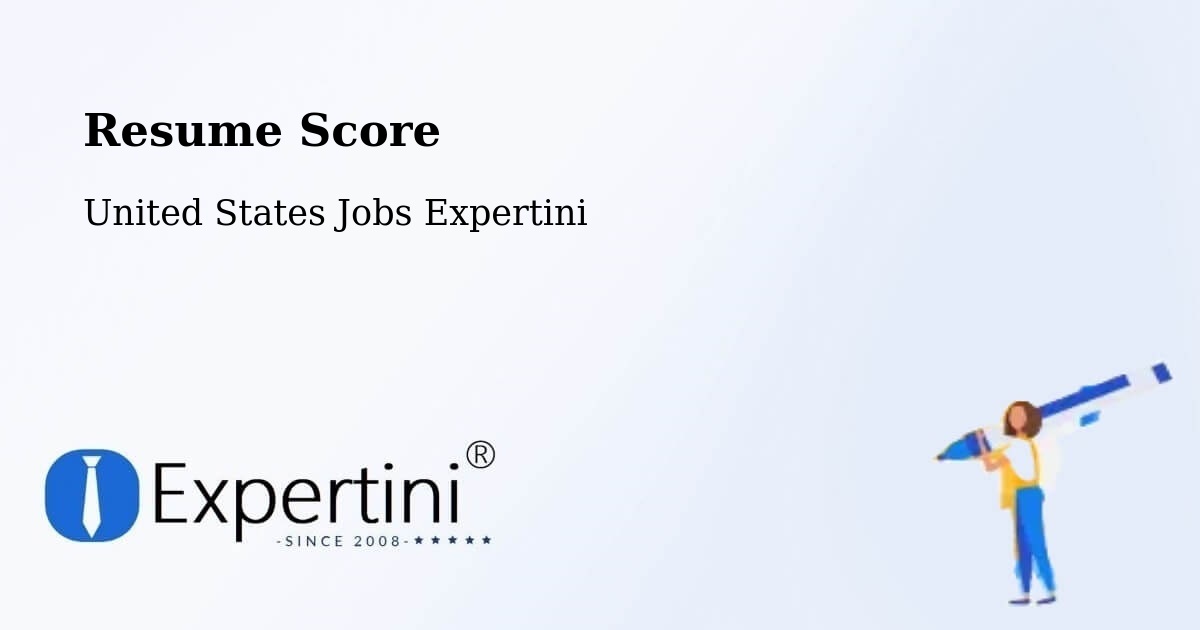 Resume Score & Job Description Match Tool – Hammonton - United States Jobs Expertini